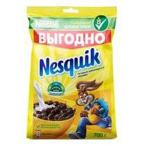 [Киров] Сухие завтраки Nestle (напр. шоколадные шарики Nesquik 700 г)
