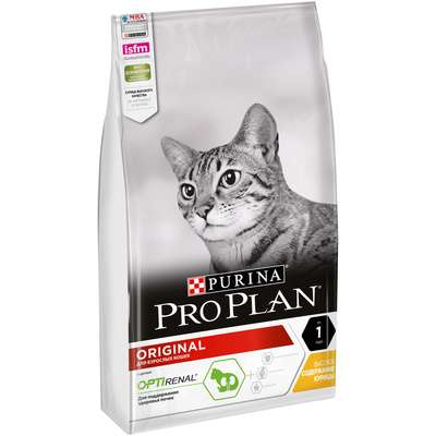 Корм Purina Pro Plan для взрослых кошек, с курицей и рисом, Adult Chicken&Rice