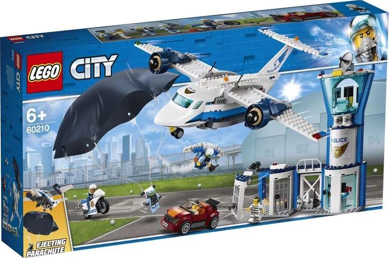 LEGO City Police 60210 Воздушная полиция: авиабаза