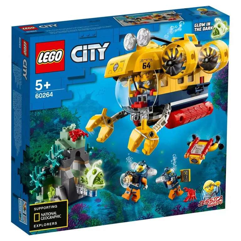 Конструктор LEGO City Oceans 60264 (734 руб. с монетами и промокодом)
