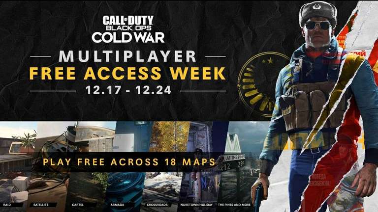 [Все платформы] Бесплатная неделя игры онлайн Call of Duty: Black Ops Cold War