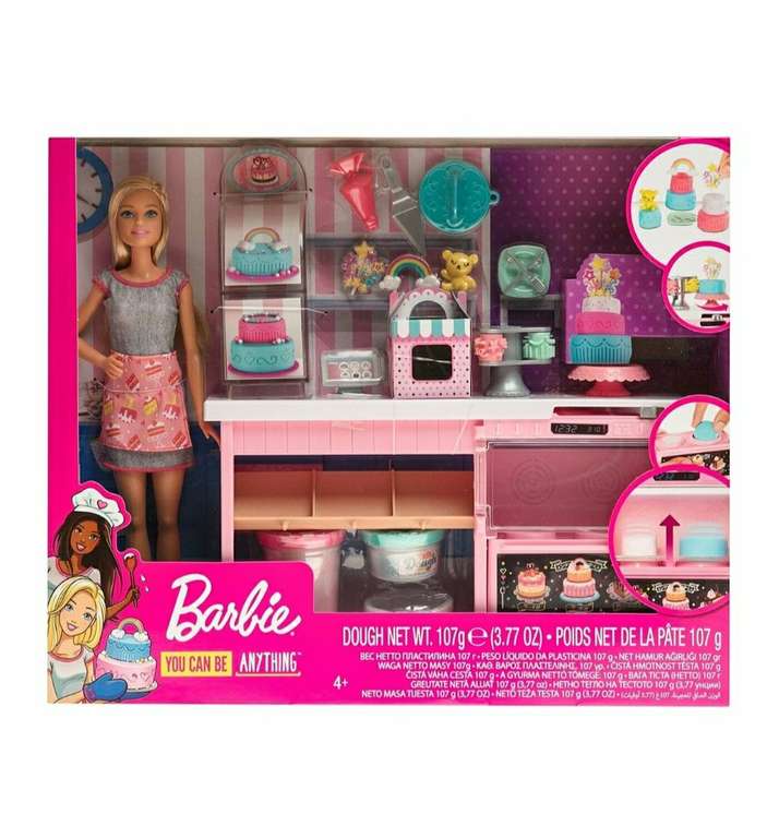 Набор игровой Mattel Barbie Кондитерский магазин