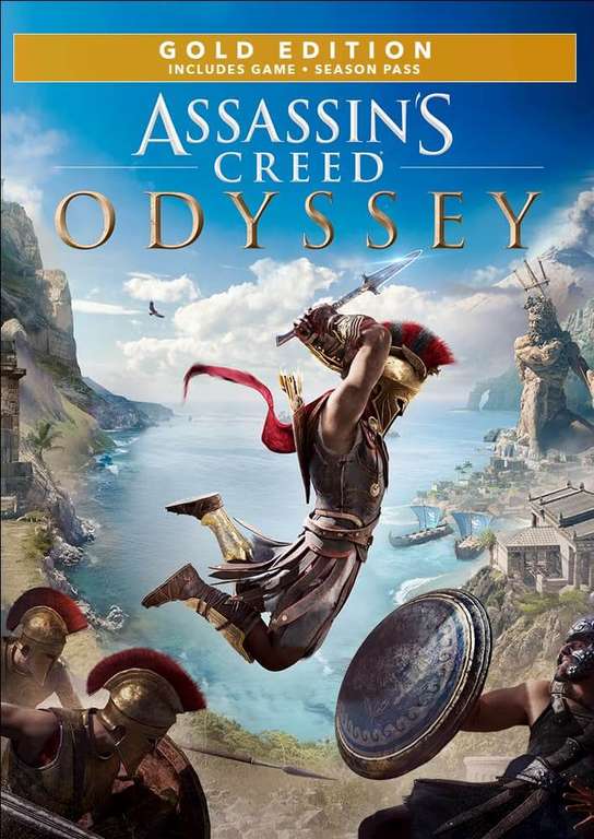 [PC] Assassin's Creed Odyssey: Gold Edition (392₽ с купоном): включает все дополнения и Assassin's Creed III Remastered