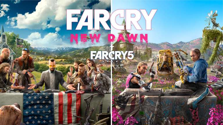 [PC] Far Cry 5 Gold Edition и Far Cry New Dawn Deluxe Edition (с купоном цена 269₽)