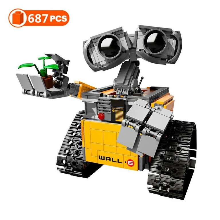 Конструктор "WALL E" Детский «робот», 687 деталей