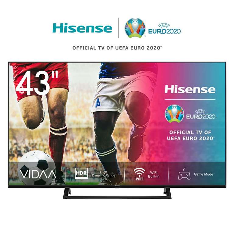 43" (108 см) Телевизор LED Hisense 43A7300F (4K, Smart)