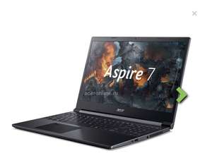 Ноутбук 15.6 " ASPIRE 7 A715-75G-58P3 9300H/8/512/1650TI (NH.Q88ER.001)