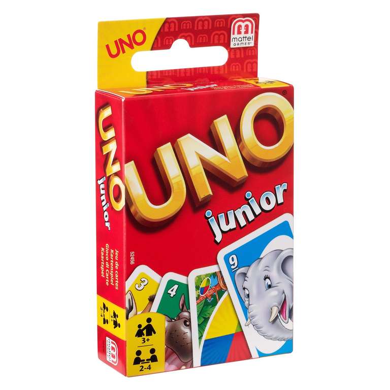 До -40% на Mattel (например, настольная игра Uno Junior (для детей 3+) 52456)