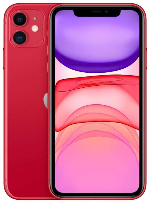 Apple iPhone 11 64gb красный + Беспроводные наушники Jays x-Five Wireless white + тарифный план Yota + 3000 баллов Я.Плюс