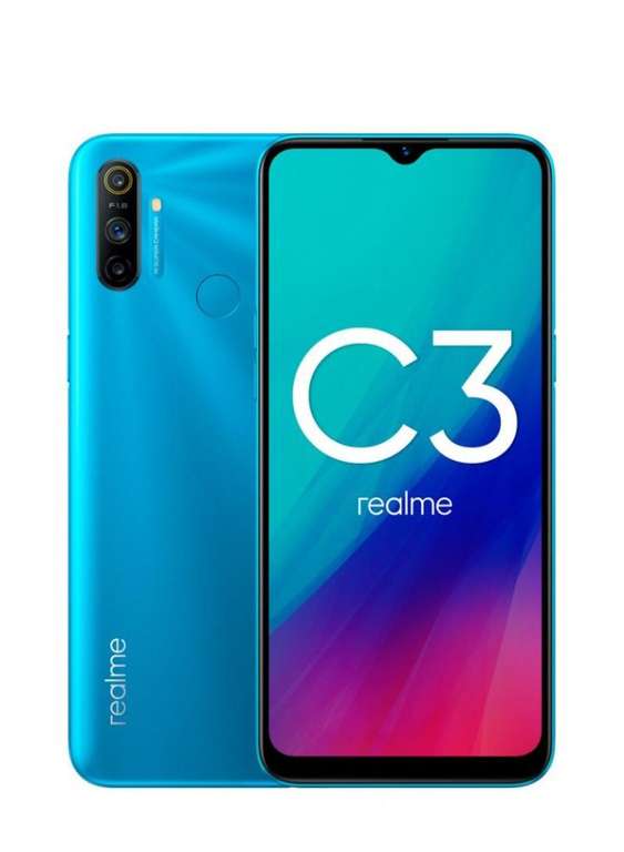 Смартфон Realme C3 3/32Gb синий