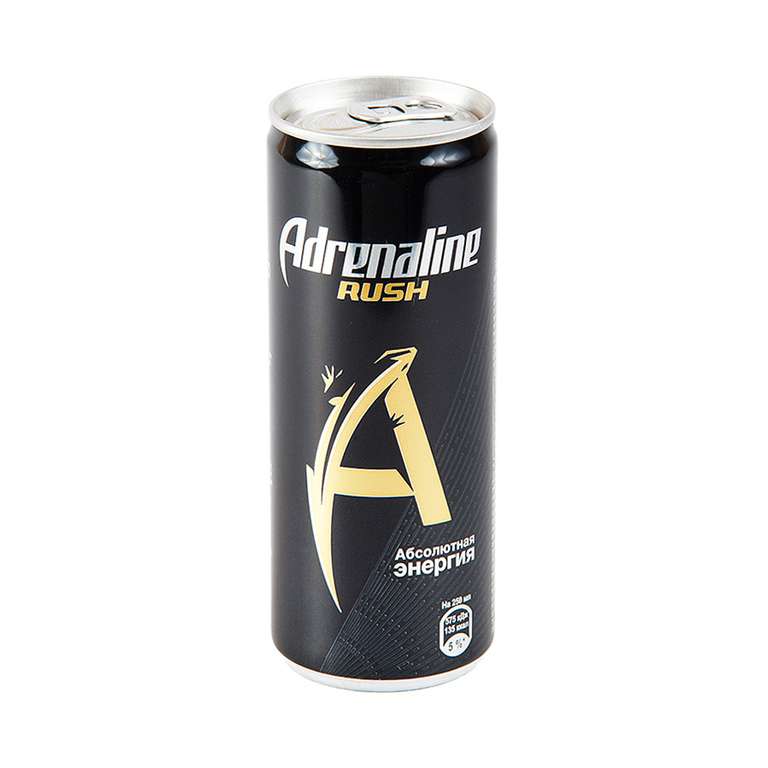 [Красногорск] Энергетический напиток Adrenalin Rush 0.25 л