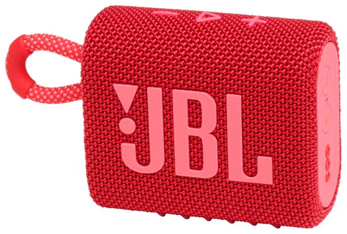 Портативная акустика JBL GO3 red