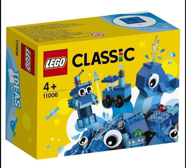 Lego classic 11006 синий