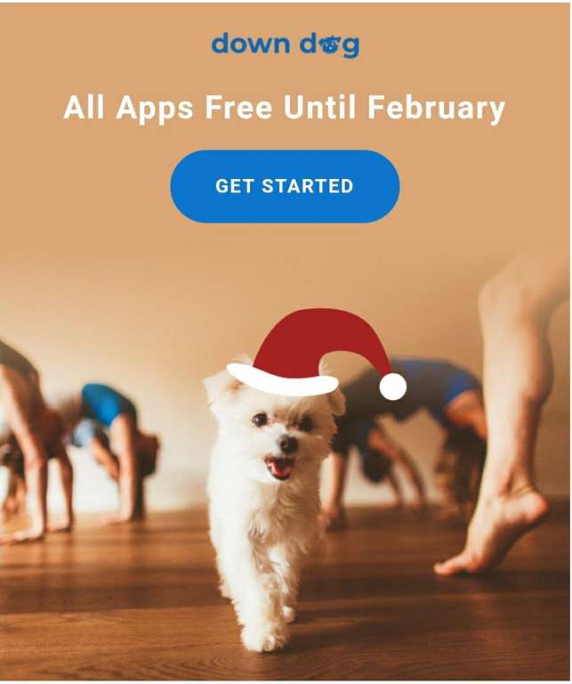 [iOS, Android] Все приложения Down dog бесплатно до февраля (йога, силовые и др.)