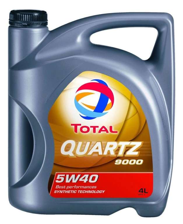 Синтетическое масло Total QUARTZ 9000 5W-40 4 л