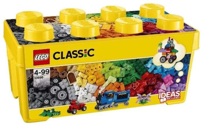Конструктор LEGO Classic 10696 Набор для творчества среднего размера (989₽ с монетами)