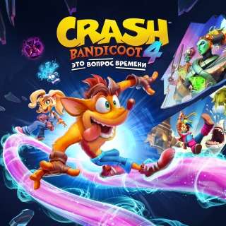 Новогодняя распродажа в PlayStation Store (например, Crash Bandicoot 4)