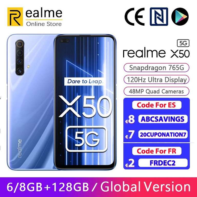 Смартфон Realme X50 6/128Гб