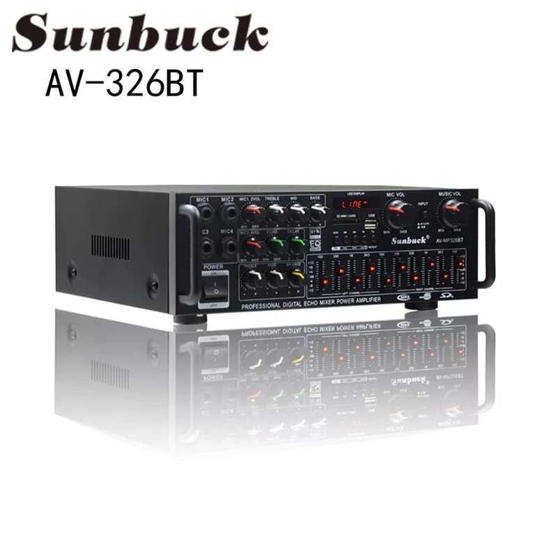 Домашний усилитель Claite 150 Вт + 150 Вт Sunbuck AV-326BT