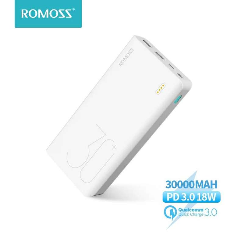 Внешний аккумулятор Romoss sense 8+ 30000mAh