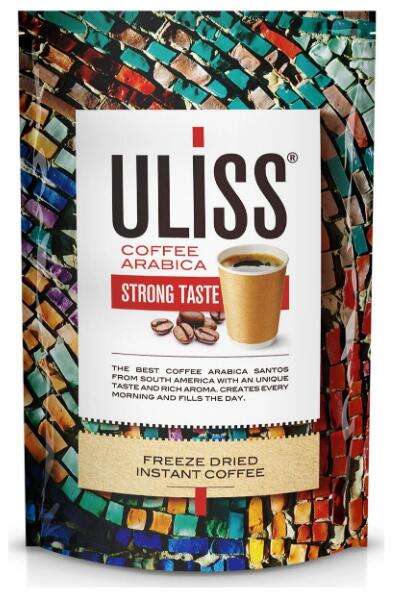 Кофе растворимый Uliss Strong Taste сублимированный, 75 г