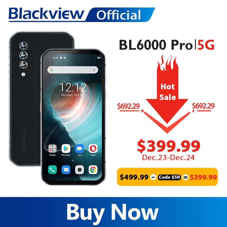 Смартфон Blackview BL6000 Pro