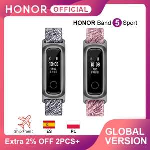 Фитнес-браслет Honor Band 5 Sport Edition розовый