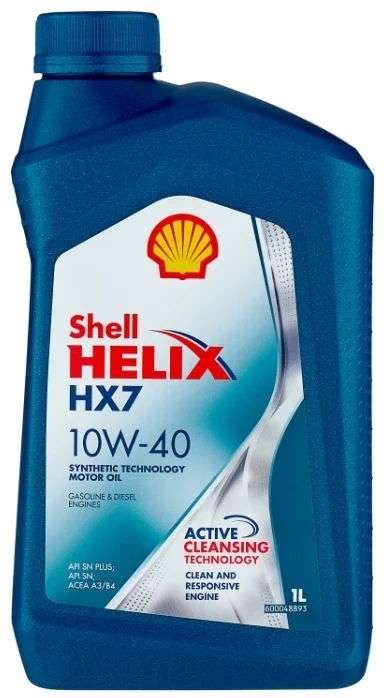 Моторное масло Shell Helix HX 7 10W-40 1л.