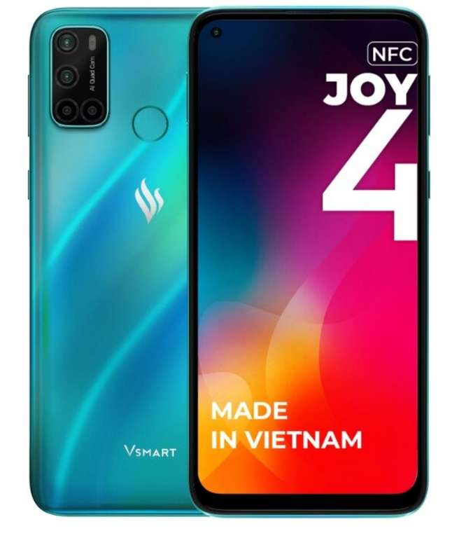 Смартфон Vsmart Joy 4 4/64GB бирюзовый
