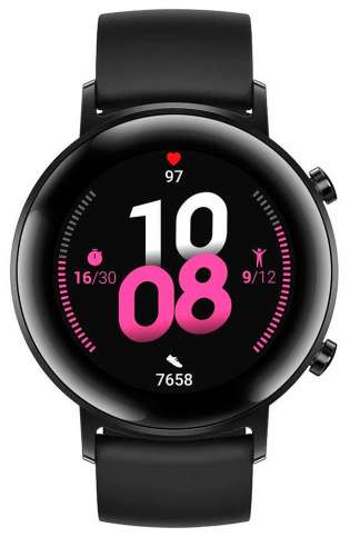 НЕАКТУАЛЬНО Смарт-часы Huawei Watch GT2 Diana-B19S 42мм (черный)
