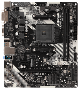 Материнская плата ASRock A320M-HDV R4.0 + 738 баллов