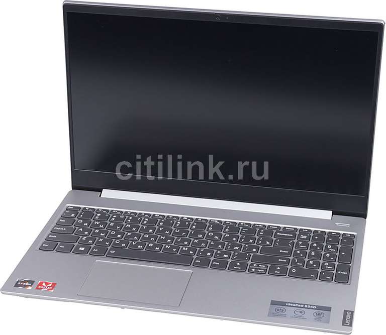 Ноутбук LENOVO IdeaPad S340-15API, Ryzen 3 3200U, Radeon Vega 3, ROM 4096 Мб, SSD 128ГБ, Free DOS