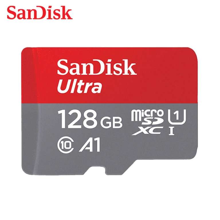 Карта памяти SanDisk A1 Ultra MicroSD UHS-1 128GB