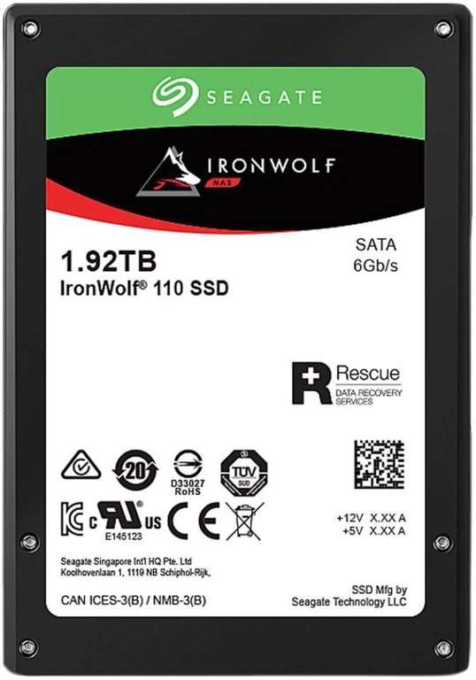 1,92 ТБ SSD диск Seagate IronWolf 110