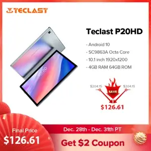 Планшет Teclast P20HD 10,1 4+64 Гб