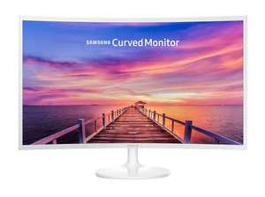 Монитор Samsung C32F391FWI 31.5" белый (кэшбек баллами 2446₽)