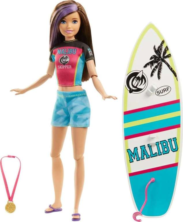 Игровой набор Barbie «Спортивные сестренки» (руки и ноги сгибаются)