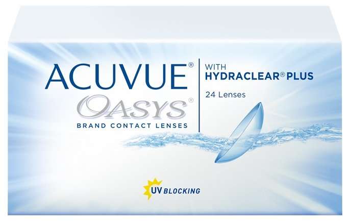 Контактные линзы Acuvue OASYS with Hydraclear Plus (24 линзы) R 8,4 D -2,75