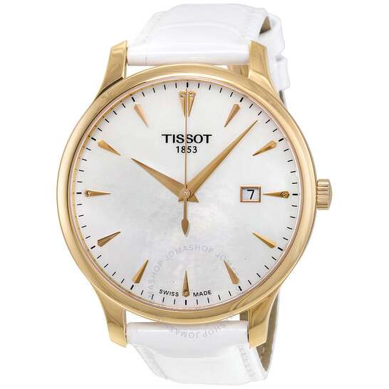 Часы Tissot Tradition Mother of Pearl Dial Ladies 42mm Watch T063.610.36.116.01