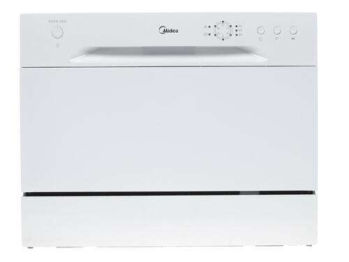 Посудомоечная машина Midea MCFD-0606 белый + ополаскиватель для ПММ (акция: выгодные комплекты)
