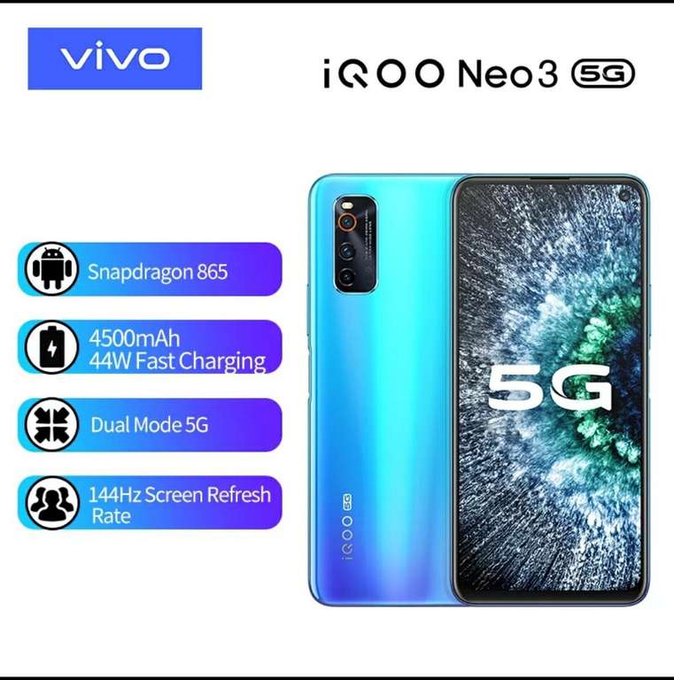 Смартфон VIVO iQOO Neo 3 8/128