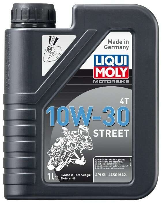 Моторное масло Liqui Moly Motorbike 4T 10W-30 Street 1 л
