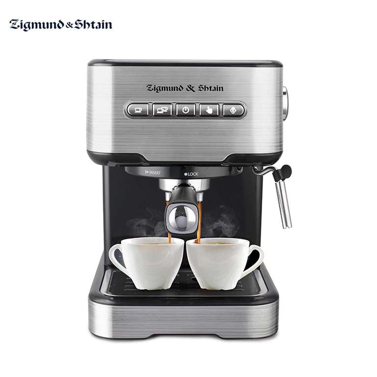 Кофеварка рожковая Zigmund & Shtain Al caffe ZCM-850