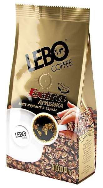 Кофе в зернах LEBO Extra 1000гр