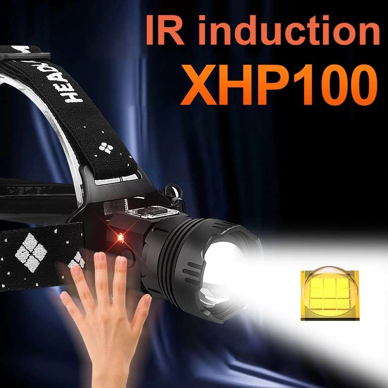 Налобные фонари L2 A и XHP100 B (скидка применяется при покупке двух)