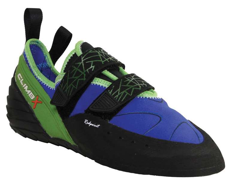 Скидки на скальные туфли (скальники), например, Climb X Redpoint