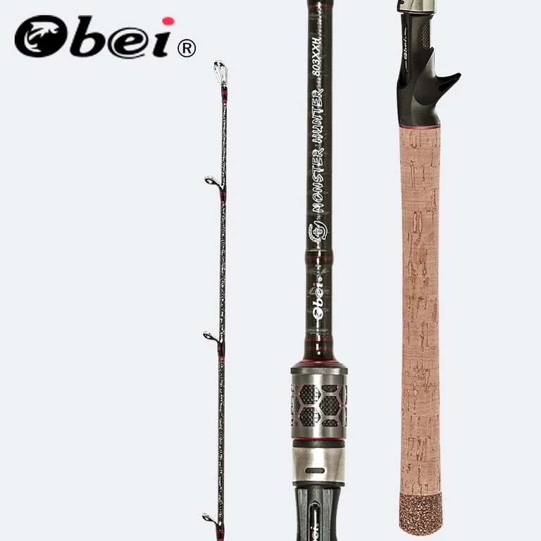 Рыболовное спиннинговое удилище Obei MONSTER HUNTER 803XXH, 2,38 м, 20-80 г