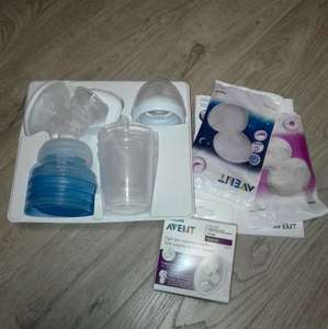 Ручной молокоотсос Philips AVENT Natural SCF330/13 + комплектация