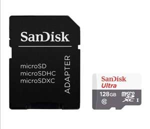 Карта памяти SanDisk Ultra microSDXC Class 10 128GB