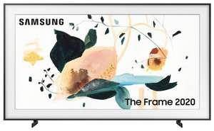 Телевизор QLED Samsung The Frame QE50LS03TAU 50 (2020) черный уголь 4K UHD Smart TV